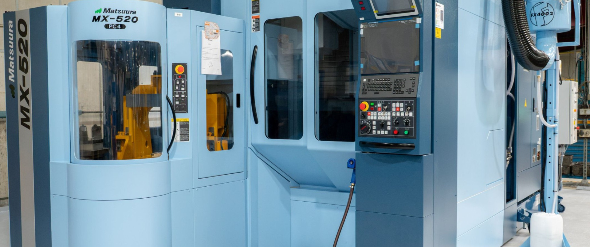 Expanding manufacturing capability with new Matsuura MX-520