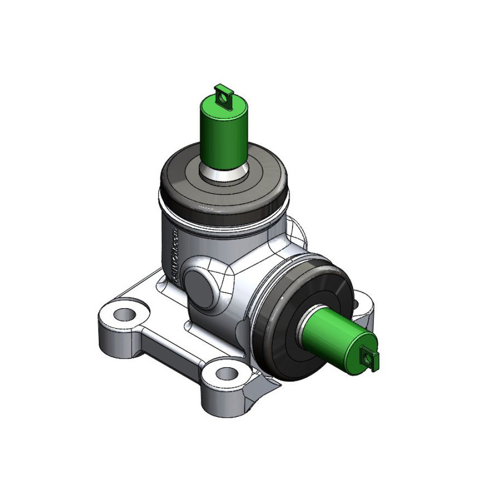 CAD image of a mitre box